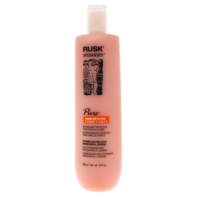 Rusk Sensories Pure Mandarin & Jasmine Color - Protecting Conditioner 13.5 oz - Usa Pro Hair