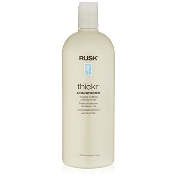 Rusk Thicker Tickening Conditioner for Fine & Thin Hair 33.8 fl oz - Usa Pro Hair