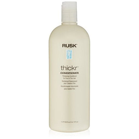 Rusk Thicker Tickening Conditioner for Fine & Thin Hair 33.8 fl oz - Usa Pro Hair