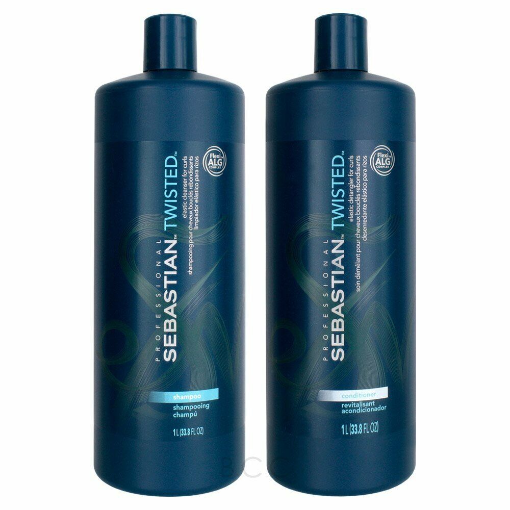 Sebastian Twisted Shampoo And Conditioner Duo Set 33.8 Oz Each - Usa Pro Hair