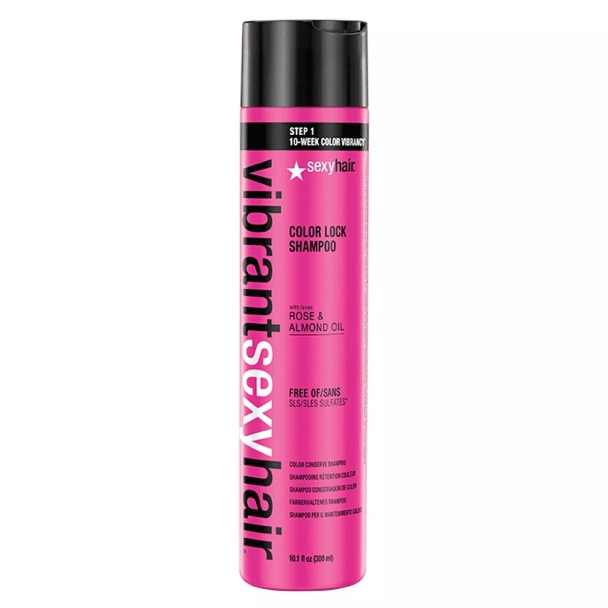 Sexy Vibrant Sexy Hair Sulfate - Free Color Lock Shampoo 10.1 fl Oz - Usa Pro Hair