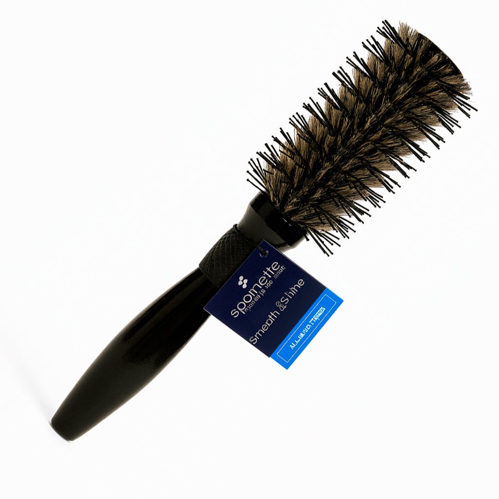 Spornette Hair Brush Smooth and Shine 1" - Usa Pro Hair