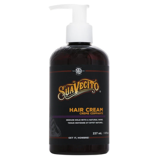 Suavecito Hair Cream, for All Hair Types, Light Hold, Men, 8 oz - Usa Pro Hair