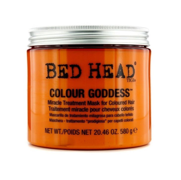 TIGI Bed Head Colour Goddess Miracle Treatment Mask for Unisex, 20.46 oz - Usa Pro Hair