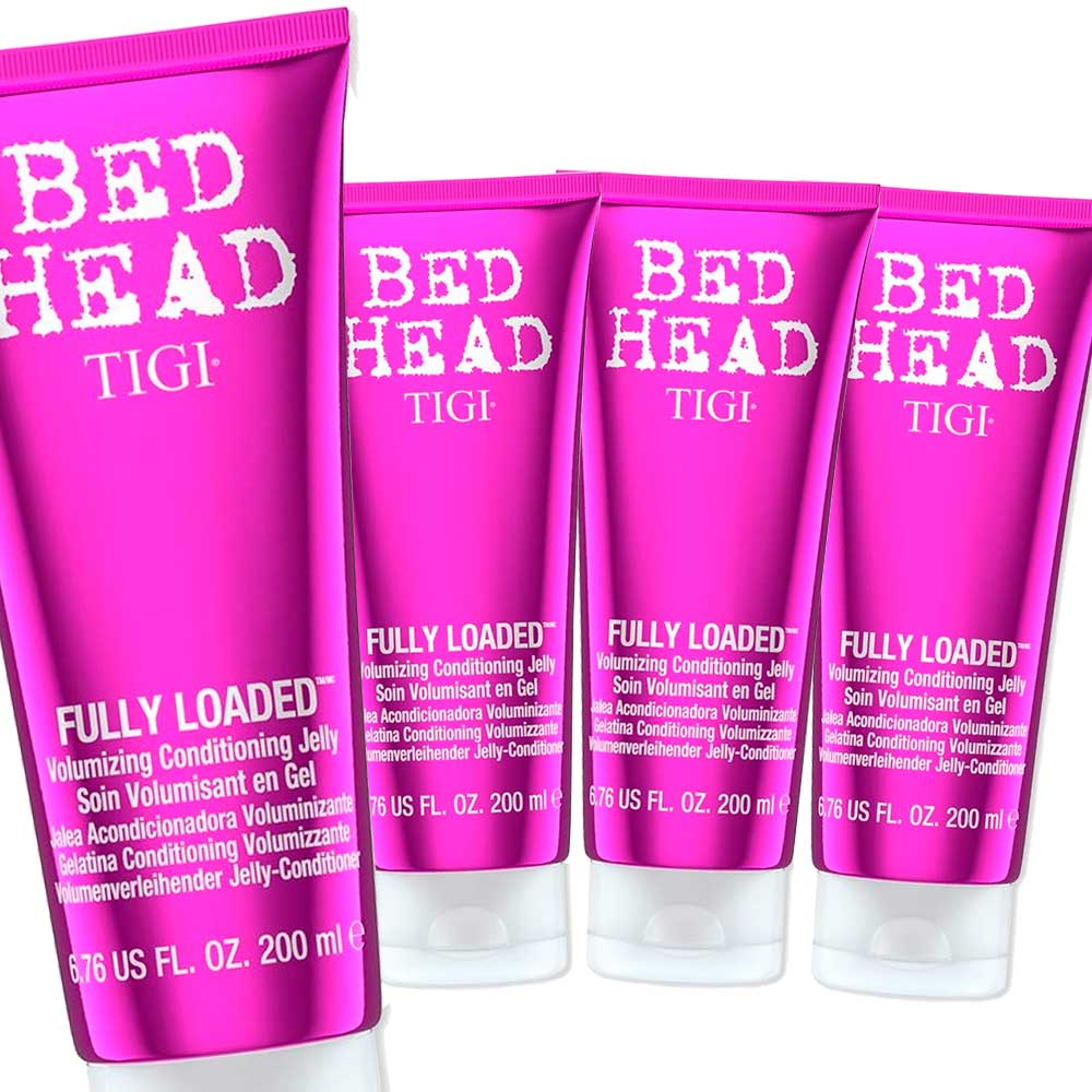 Tigi Bed Head Fully Loaded Volumizing Conditioner 6.76 oz - Pack of 4 - Usa Pro Hair