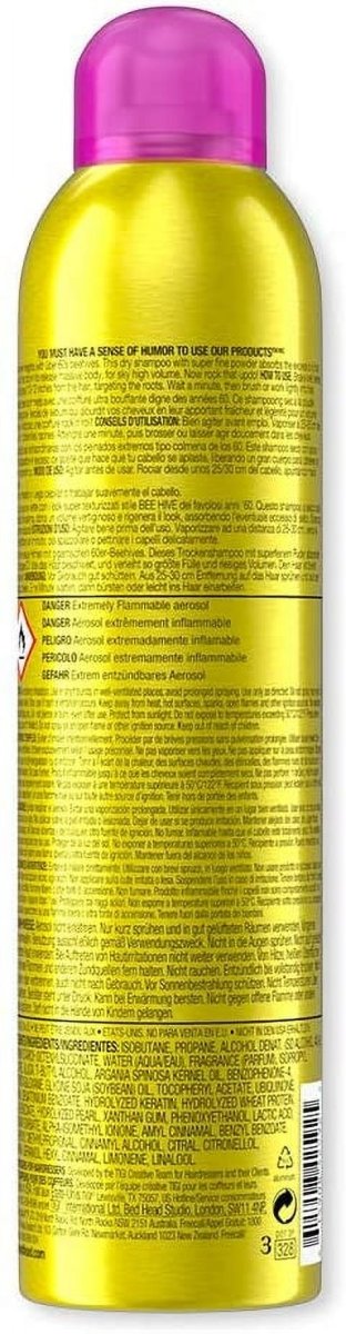 Tigi Bed Head Oh Bee Hive Dry Shampoo 5 oz - Usa Pro Hair