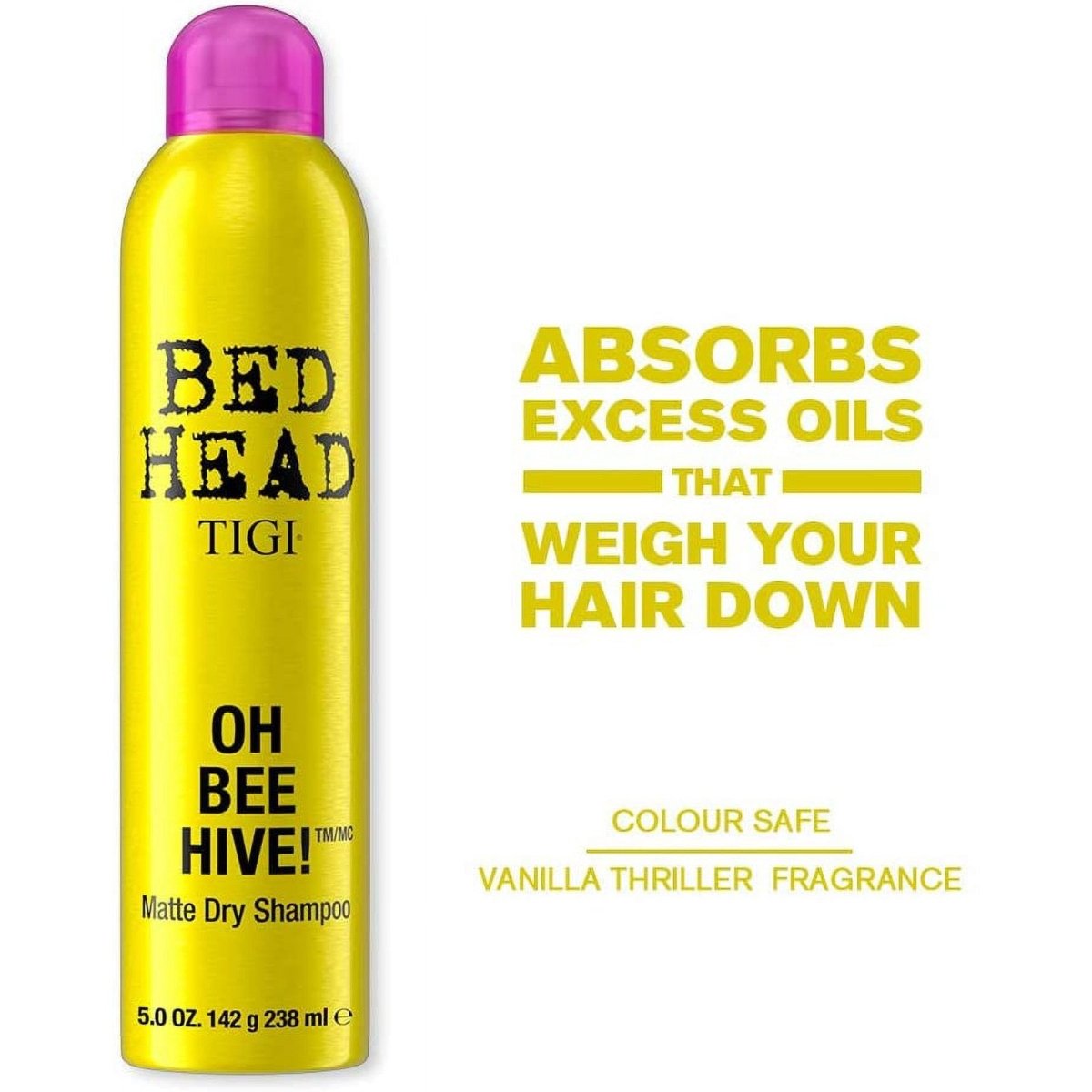 Tigi Bed Head Oh Bee Hive Dry Shampoo 5 oz - Usa Pro Hair