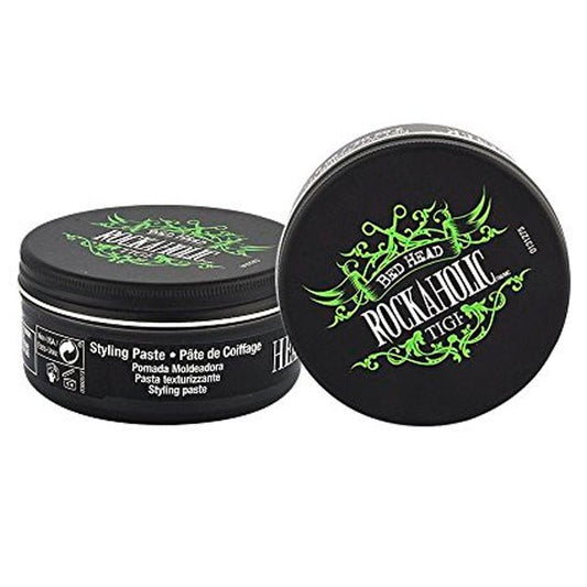 TIGI Bed Head Rockaholic Headliner Styling Paste 2.82 oz - Pack of 2 - Usa Pro Hair