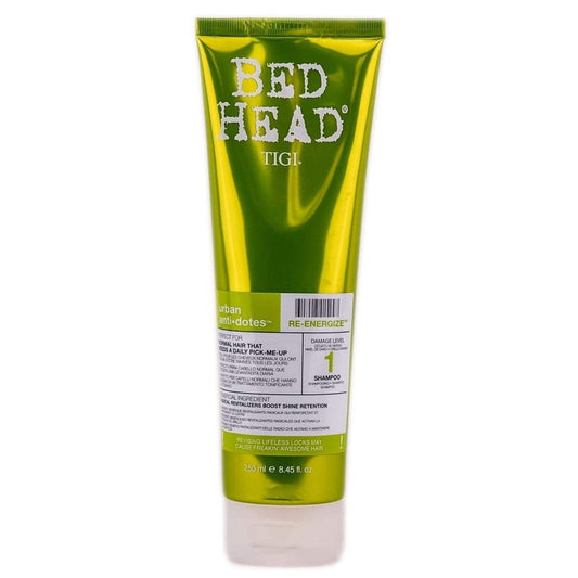 TIGI Bed Head Urban Antidotes Re - energize Shampoo, 8.45 Ounce - Usa Pro Hair