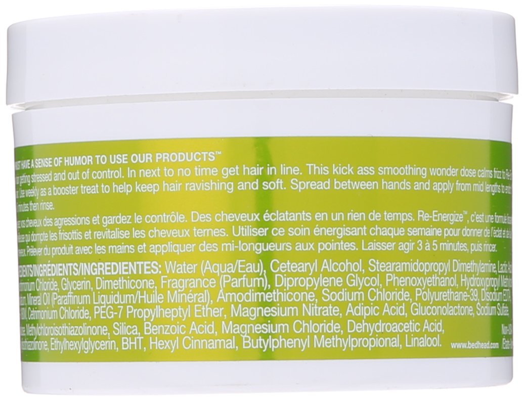 TIGI Bed Head Urban Antidotes Re - Energize Treatment Mask for Unisex, 7.05 Ounce - Usa Pro Hair