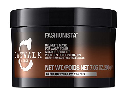 TIGI Catwalk Fashionista Brunette Mask for Warm Tones, 7.05 Ounce - Usa Pro Hair