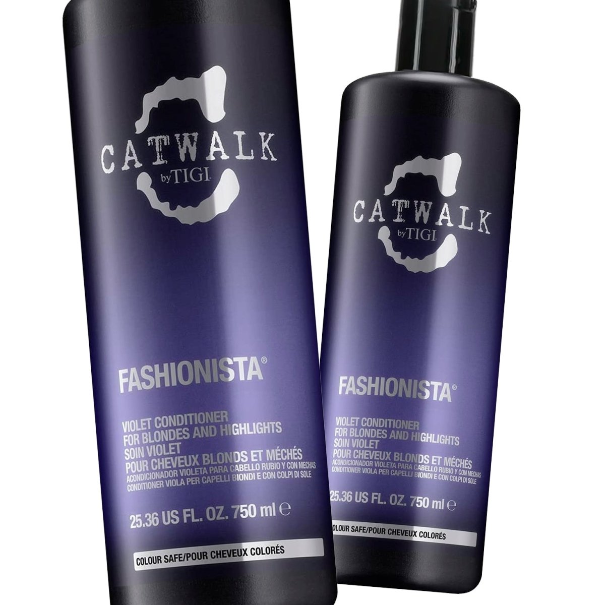 Tigi Catwalk Fashionista Violet Conditioner for Unisex, 25.36 oz - Pack of 2 - Usa Pro Hair