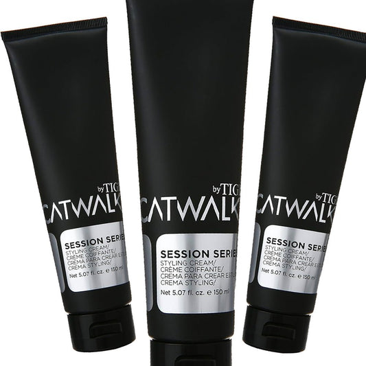 Tigi Catwalk Session Series Styling Cream, 5.07 Ounce - Pack of 3 - Usa Pro Hair