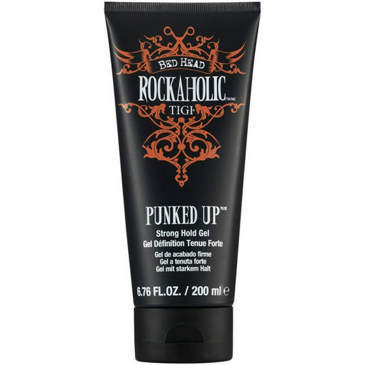 TIGI Rockaholic by Bed Head Punked Up Strong Hold Gel 6.76 fl.oz - Usa Pro Hair