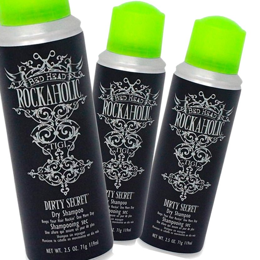 TIGI Rockaholic Dirty Secret Dry Shampoo 2.5oz - Pack of 3 - Usa Pro Hair