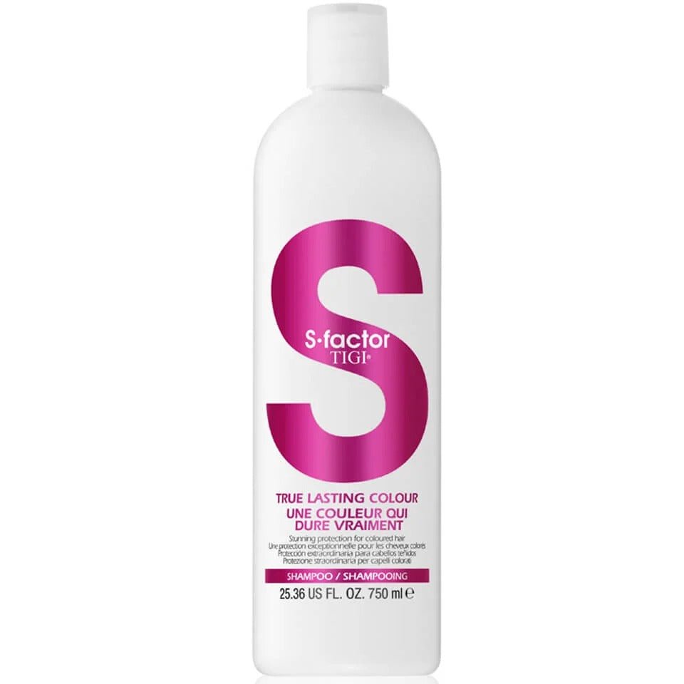 TiGi S Factor Shampoo True Lasting Colour 25.36 fl. oz - Usa Pro Hair