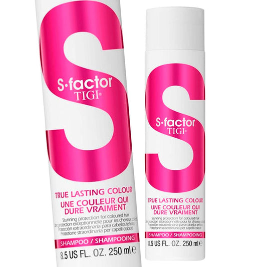 TIGI S - Factor True Lasting Colour Shampoo 8.5 oz - Pack of 2 - Usa Pro Hair