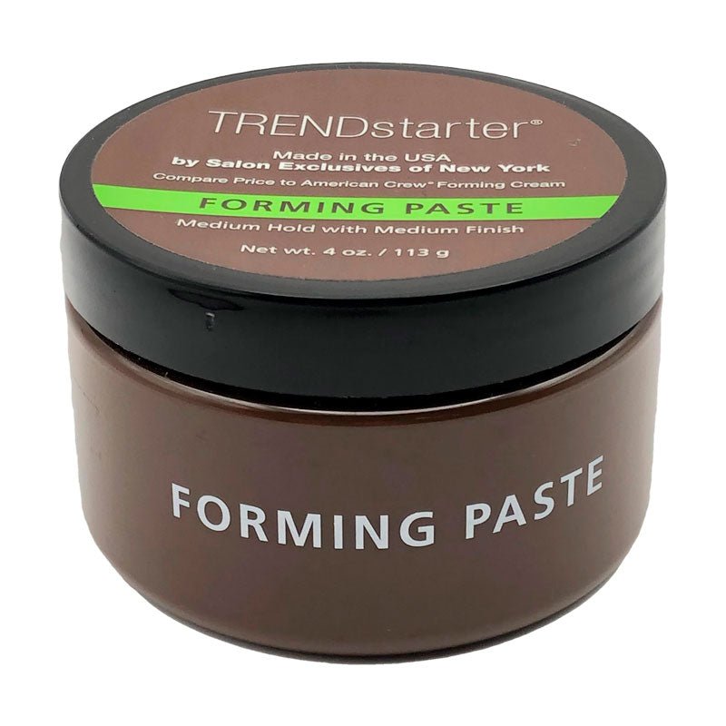 TRENDstarter Forming Paste Medium Hold Medium Shine 4oz - Usa Pro Hair