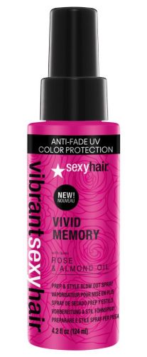 Vibrant SexyHair Vivid Memory Prep & Style Blow Dry Spray 4.2 oz - Usa Pro Hair