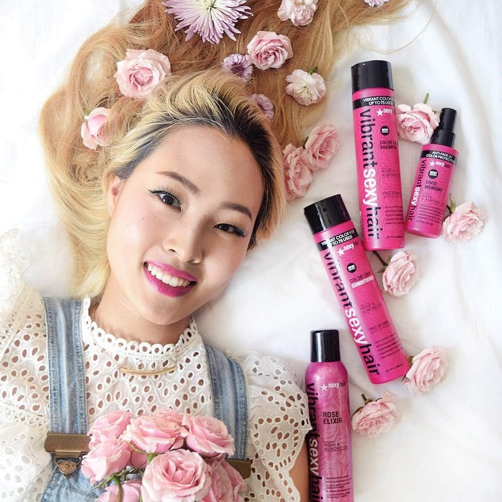 Vibrant SexyHair Vivid Memory Prep & Style Blow Dry Spray 4.2 oz - Buy 3 Get 1 Free - Usa Pro Hair